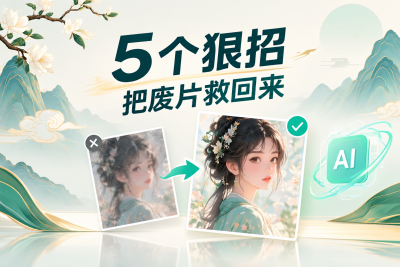 AI出图总翻车？5个狠招把废片救回来