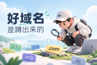 好域名不是抢来的，是蹲出来的